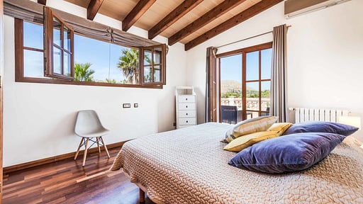 Villa Melis Camera da letto 4