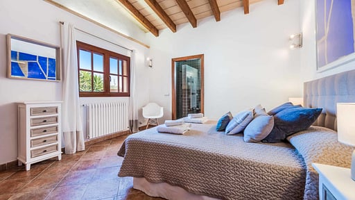 Villa Melis Camera da letto 3