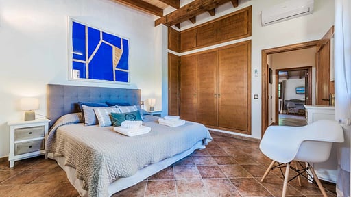 Villa Melis Camera da letto 3