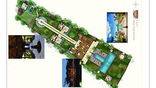 Villa Melissa Схема помещений