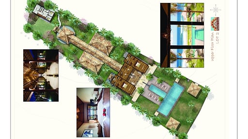 Villa Melissa Схема помещений