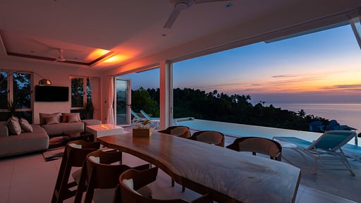 Villa Melo U Dining area