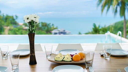 Villa Melo U Dining area