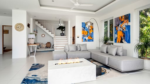 Villa Melo U Living room