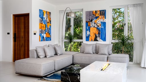 Villa Melo U Living room