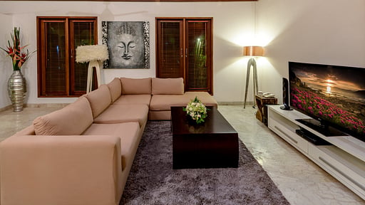 Villa Menari Living room