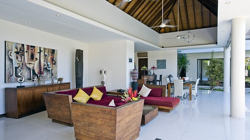Villa Merayu Living room