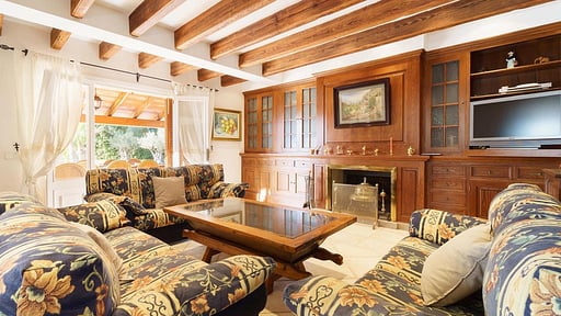 Villa Mercer Wohnbereich