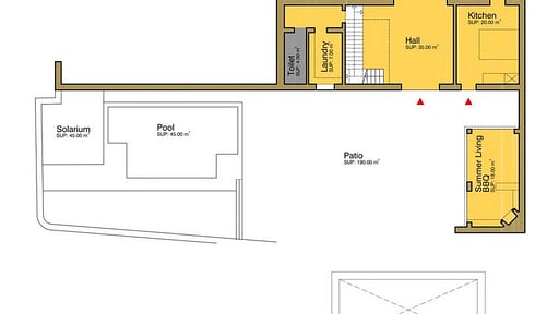 Villa Merciere Floor plan