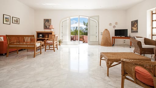 Villa Merienne Woonkamer