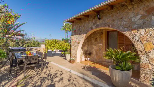 Villa Mesquitano Dining area