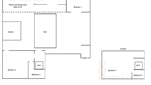 Villa Metana Floor plan
