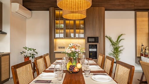 Villa Mewangi Salle à manger