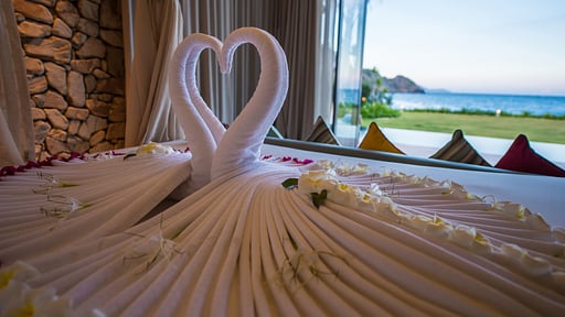 Beachfront Villa Bedroom 