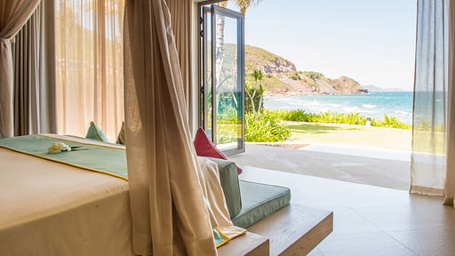 Beachfront Villa Bedroom 