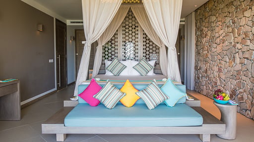 Beachfront Villa Bedroom 