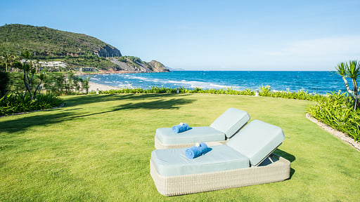 Beachfront Villa Garden