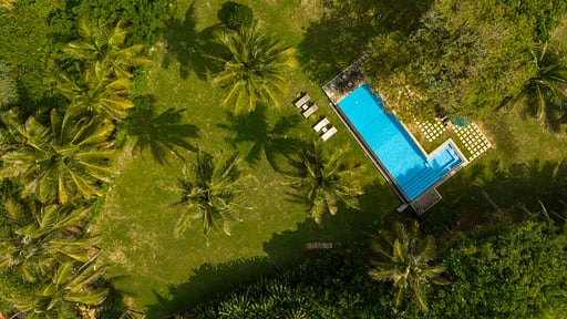 Villa Mimosa Hill Drone pictures