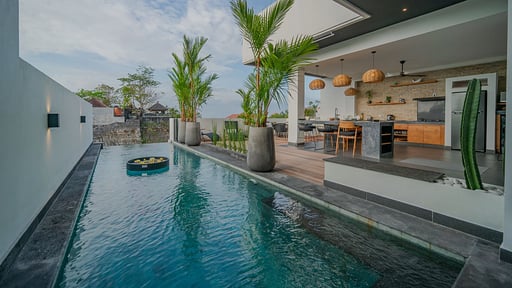 Villa Mimpi Jimbaran Zwembad