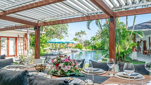 Villa Mimpi Nyata Terrasse/Veranda