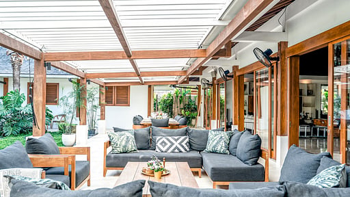 Villa Mimpi Nyata Terrasse/Veranda