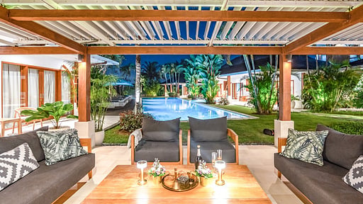 Villa Mimpi Nyata Terrasse/Veranda