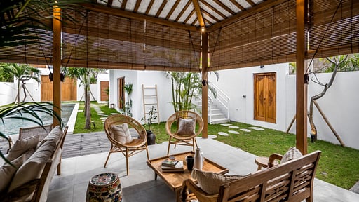 Villa Mimpi Woonkamer