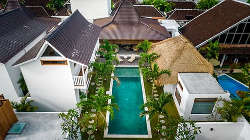 Villa Mimpi Drone foto's