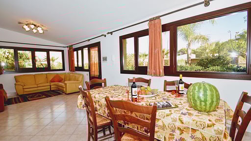 Villa Minoa Salle à manger