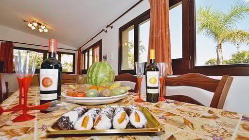 Villa Minoa Salle à manger