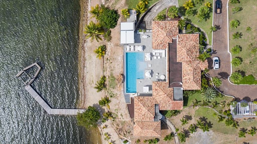 Villa Mirabelle Terres Basses Drohnen-Bilder