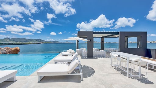 Villa Mirabelle Terres Basses Schwimmbad