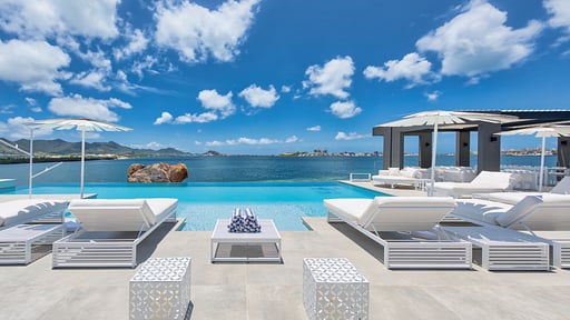 Villa Mirabelle Terres Basses Schwimmbad
