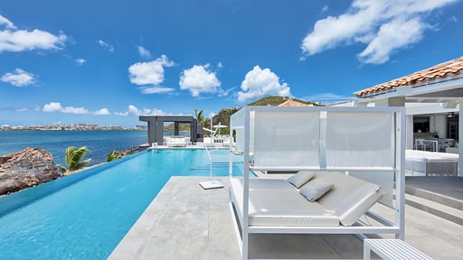 Villa Mirabelle Terres Basses Schwimmbad