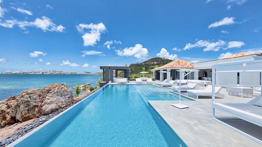 Villa Mirabelle Terres Basses Schwimmbad