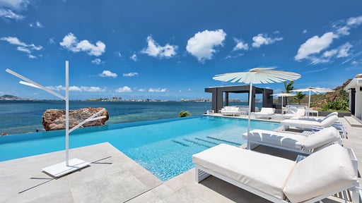 Villa Mirabelle Terres Basses Schwimmbad