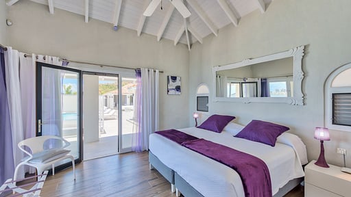 Villa Mirabelle Terres Basses Schlafzimmer 3