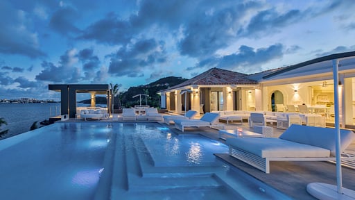 Villa Mirabelle Terres Basses Schwimmbad