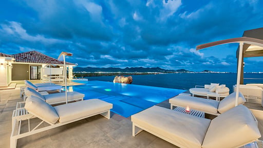 Villa Mirabelle Terres Basses Schwimmbad