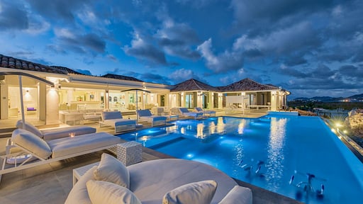 Villa Mirabelle Terres Basses Schwimmbad