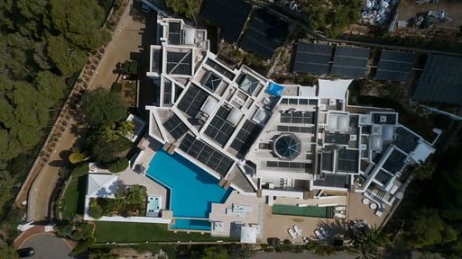 Villa Mirage Ibiza Drone pictures