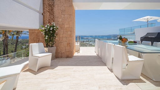 Villa Mirage Ibiza Dining area