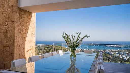 Villa Mirage Ibiza Dining area