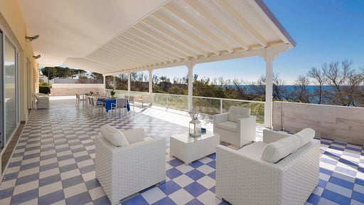 Villa Miramare Terrasse