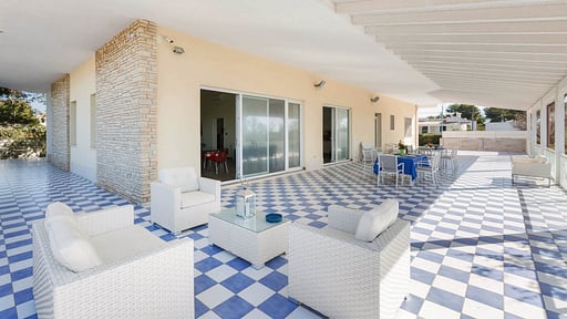 Villa Miramare Terrasse