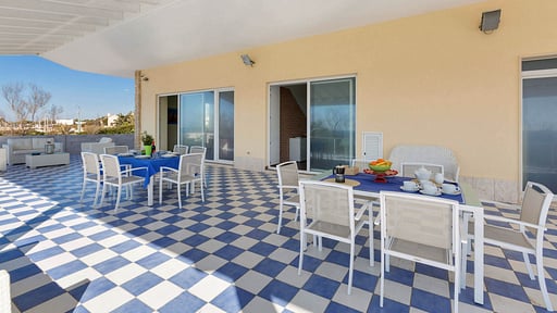 Villa Miramare Terrasse