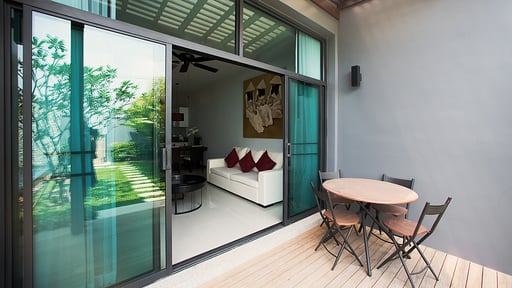 Villa Miriama Terrasse/Veranda