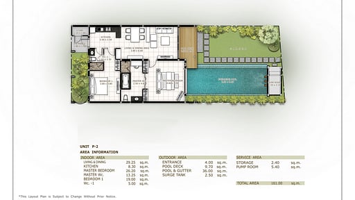 Villa Miriama Grundriss