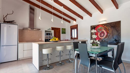 Villa Molinas Dining area