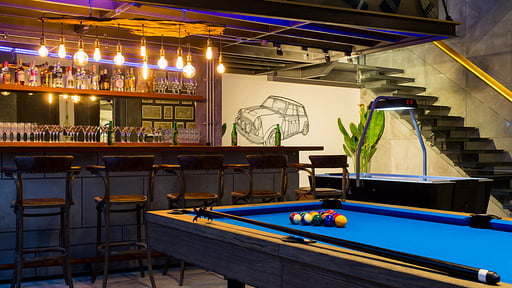 Villa Momo Media room